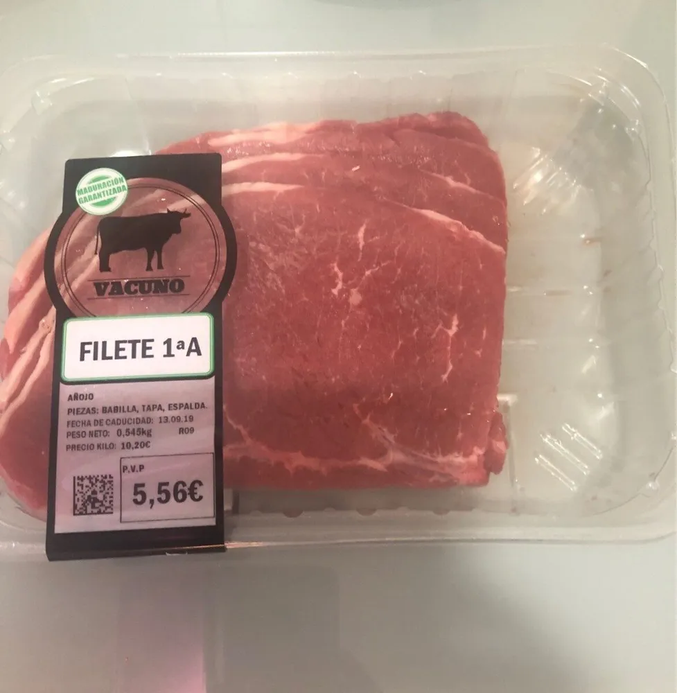 Filete Vacuno 1a A