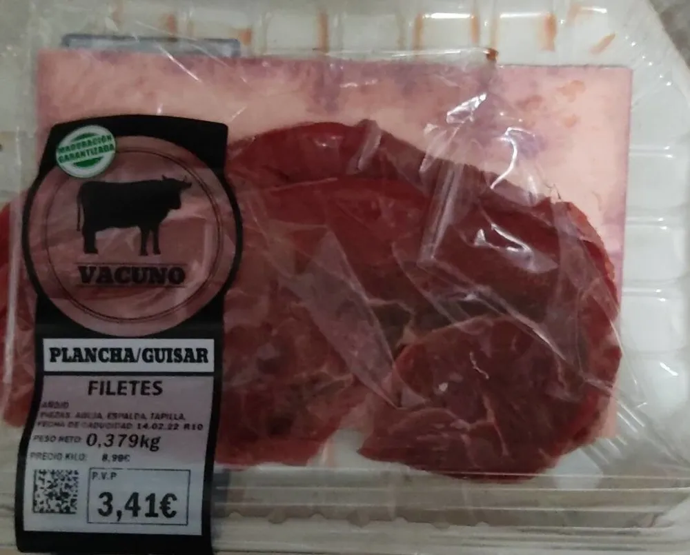 Filete de ternera añojo