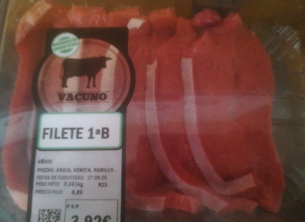 Filete 1°B añojo
