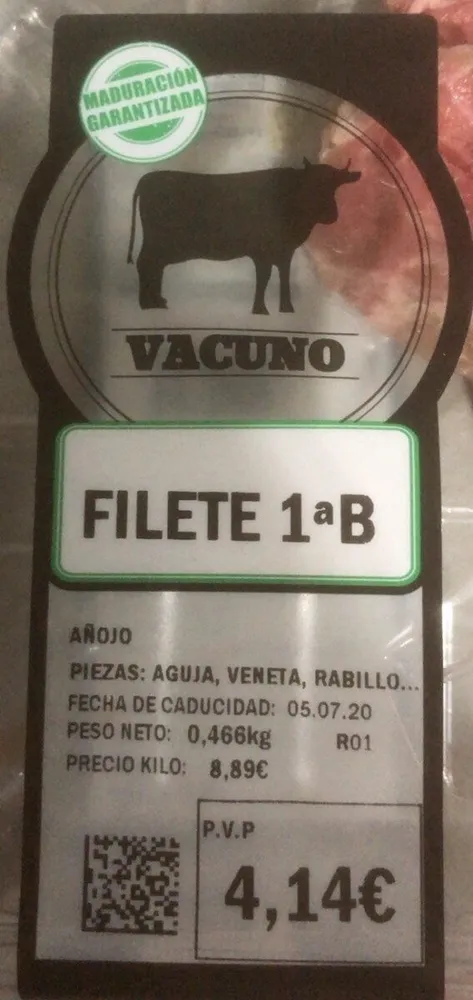 Fileye de aguja vacuno