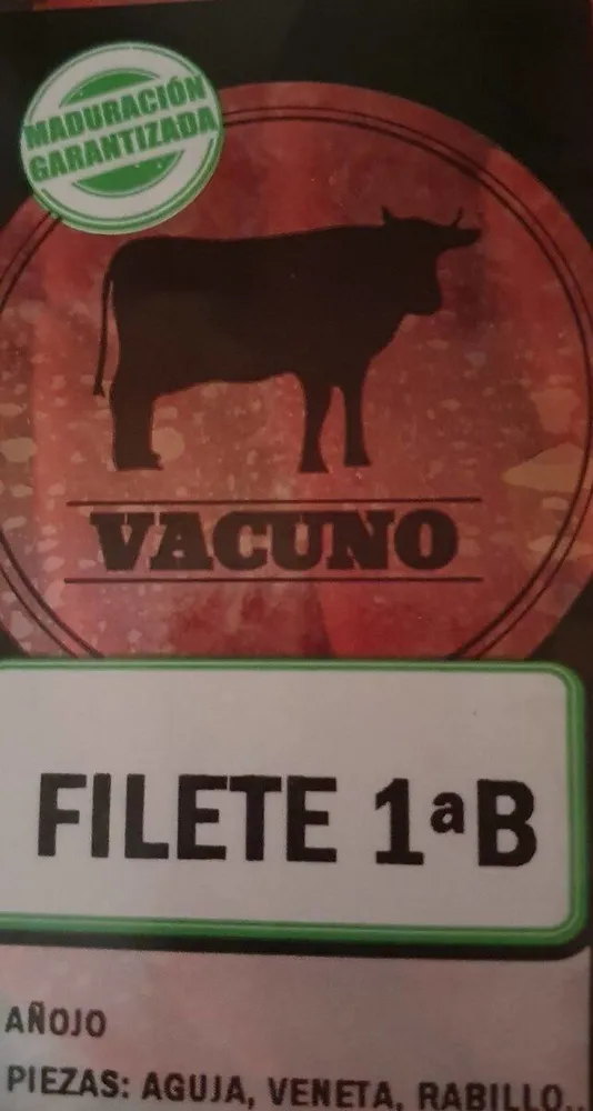 Vacuno filete 1ªB
