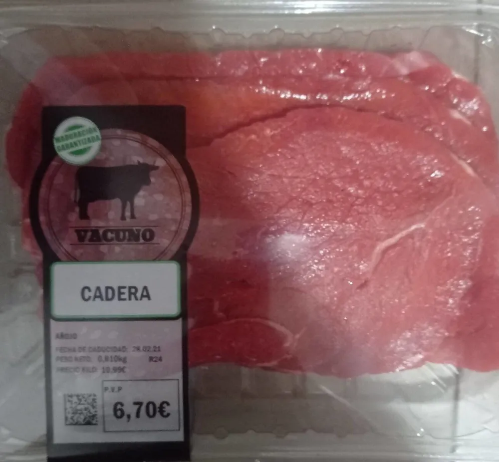 Cadera vacuno