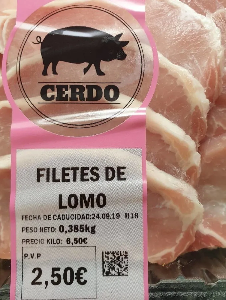 Filetes de lomo