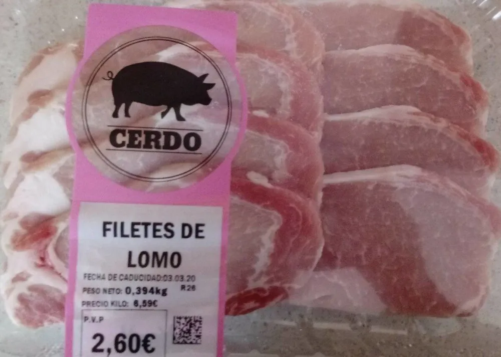 Filetes de lomo