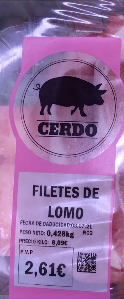 Filetes de Lomo