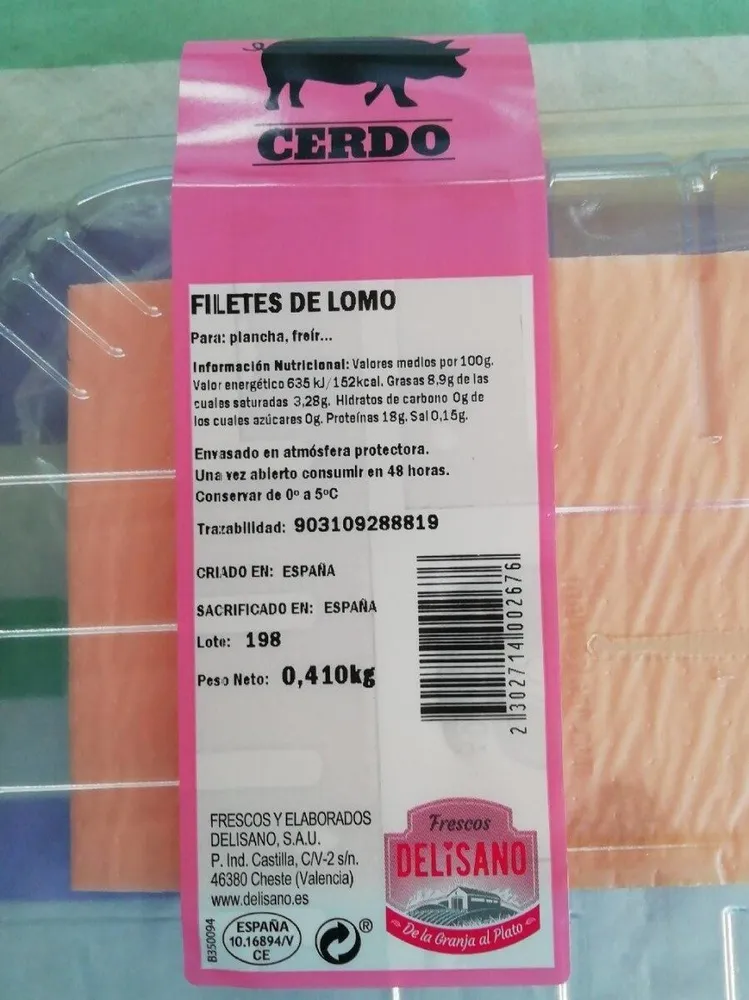 Filetes de lomo