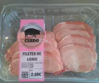 Filetes de lomo de cerdo
