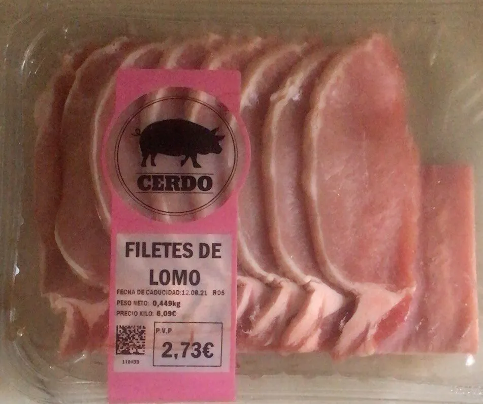 Filetes de lomo