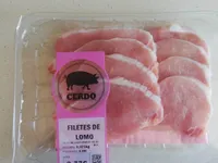 Filetes de lomo de cerdo