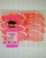 Filetes lomo de cerdo