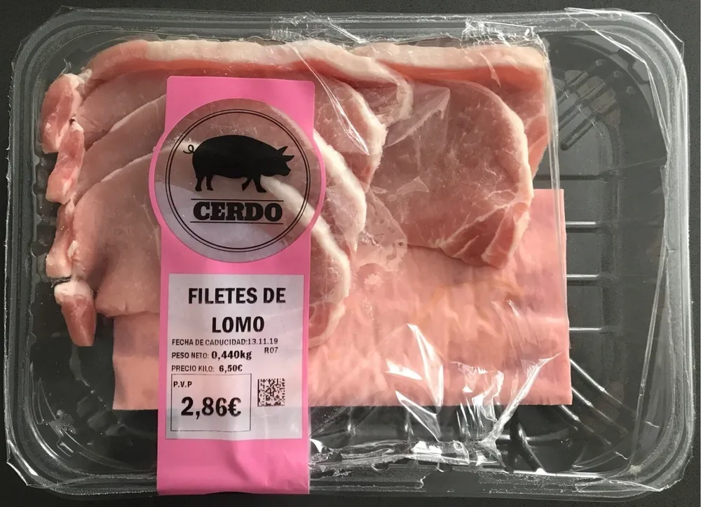 FILETES DE LOMO DE CERDO