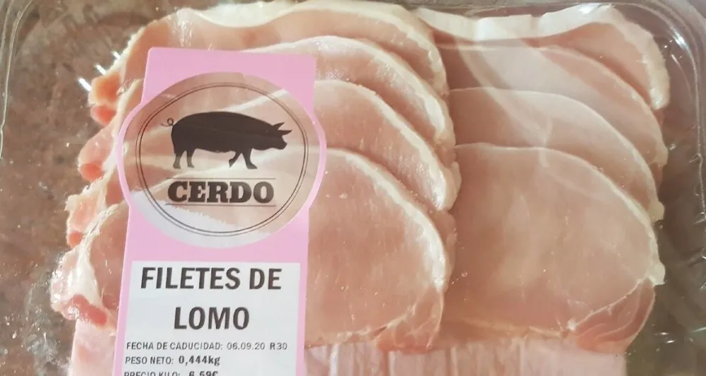 Filetes de lomo de cerdo