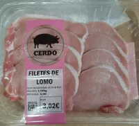 Filetes de lomo de cerdo