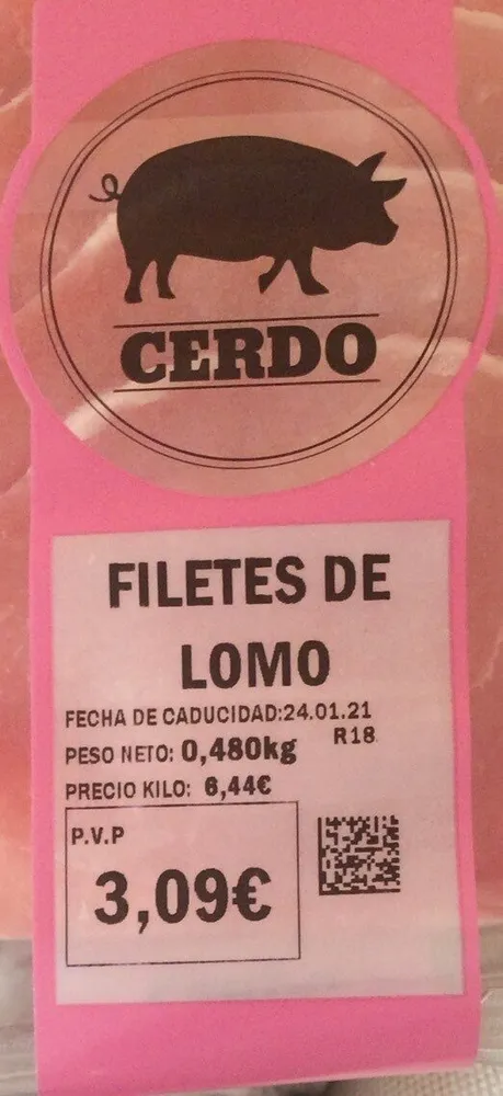 Filetes de lomo