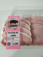 Filetes de lomo de cerdo