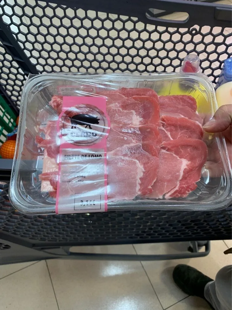 Filete de lomo cerdo