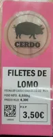 Filetea de lomo cerdo