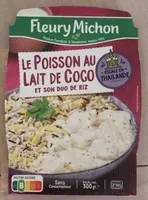 Le poisson au lait de coco et son duo de riz