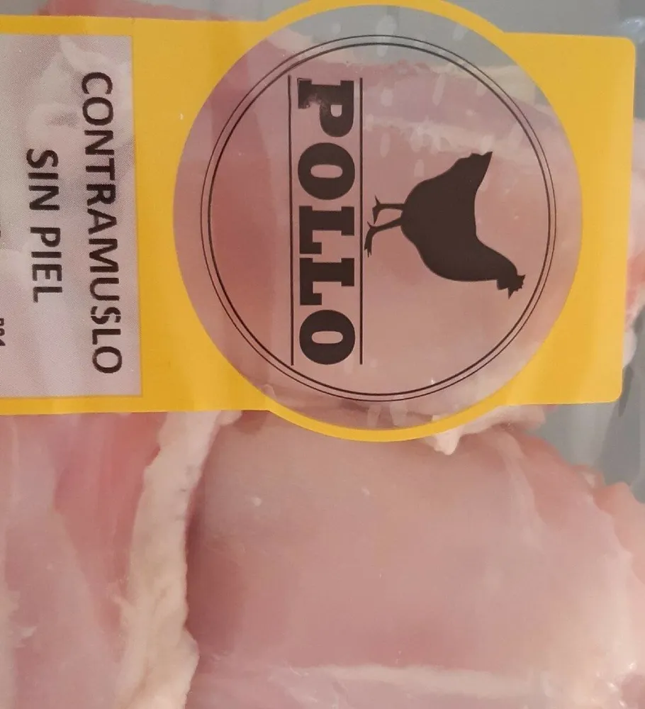Contramuslo de pollo con hueso sin piel