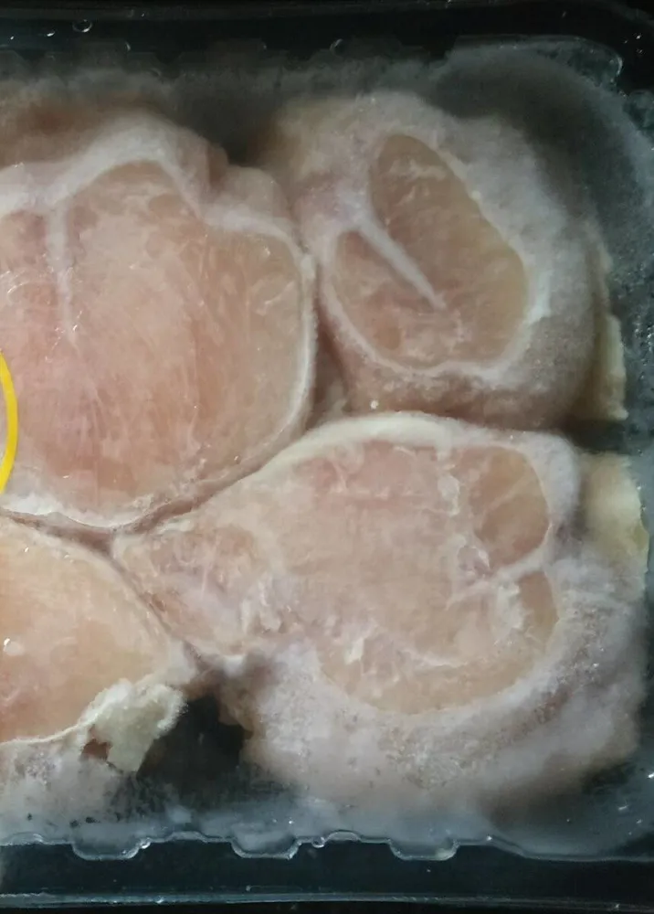 Contramuslo de pollo sin piel