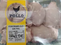 Contramuslo sin piel
