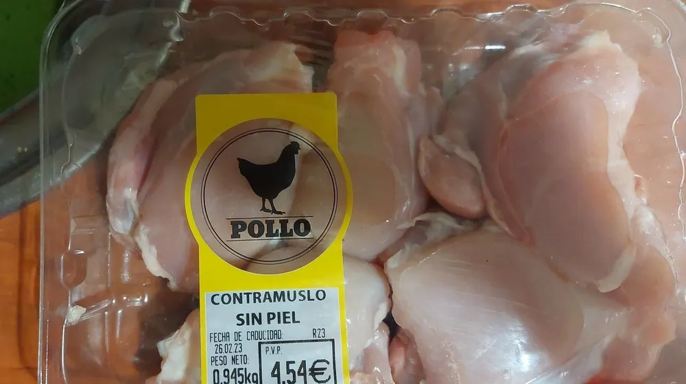 Contramuslo pollo