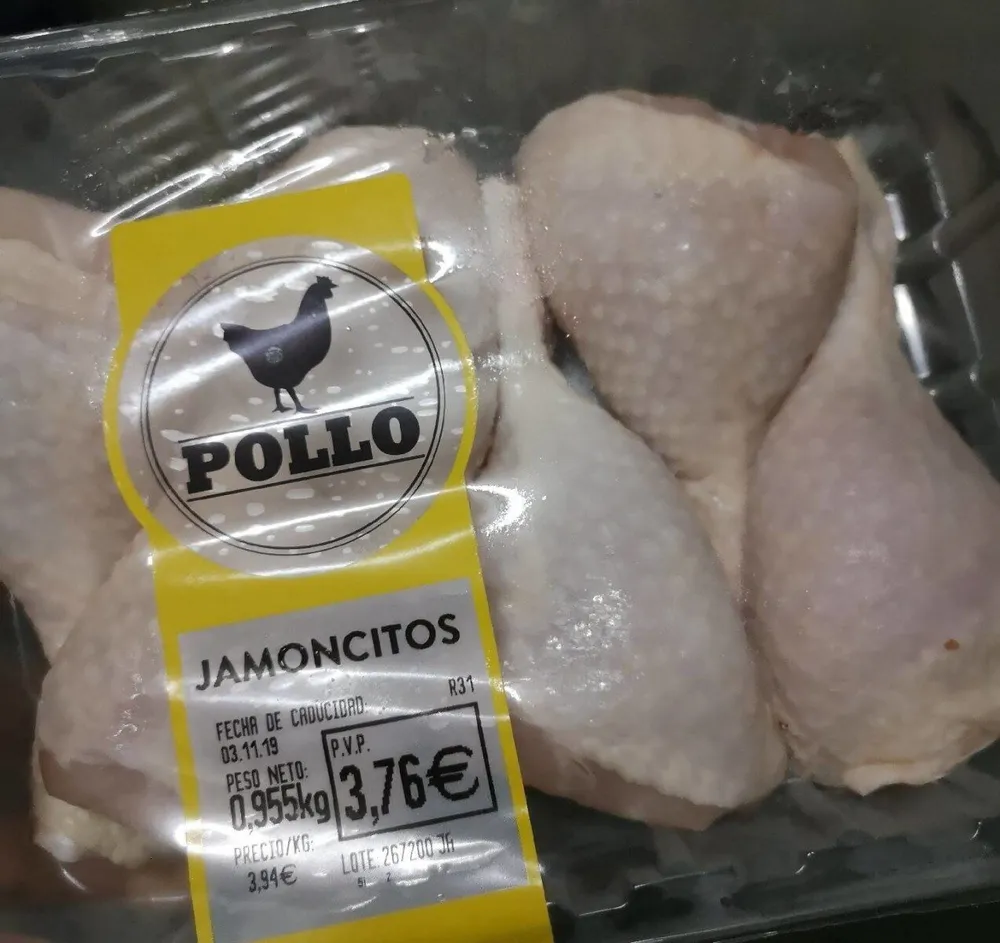 Jamoncitos de pollo
