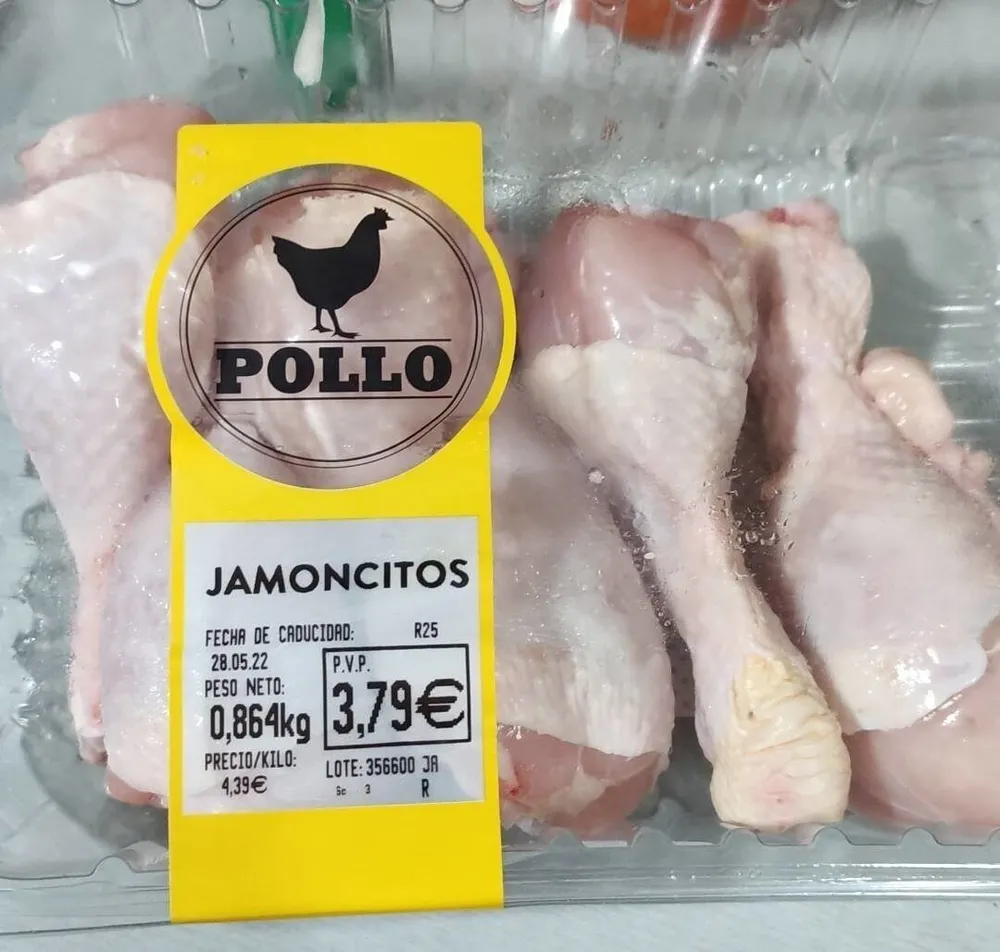 Jamoncitos de pollo