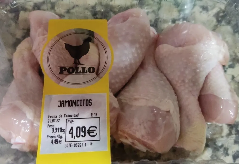 Jamoncitos mulslos de pollo