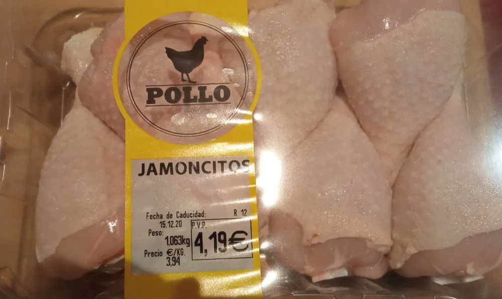 Jamoncitos (muslos de pollo)
