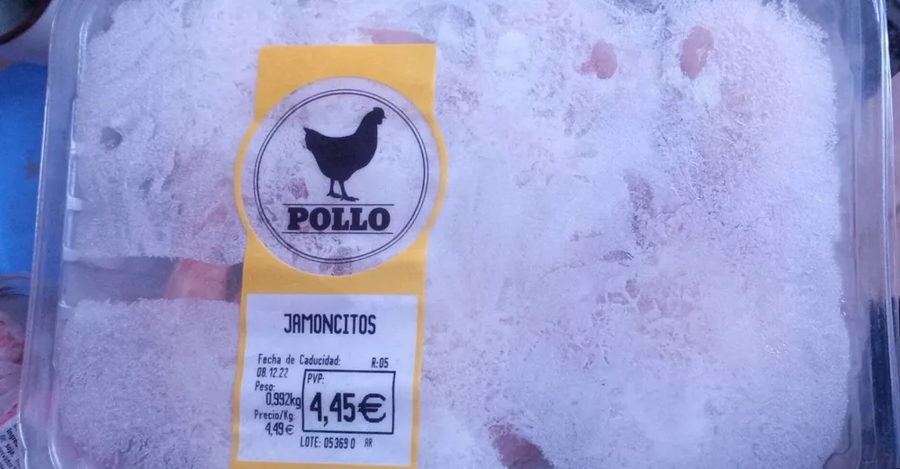 Jamoncitos de pollo