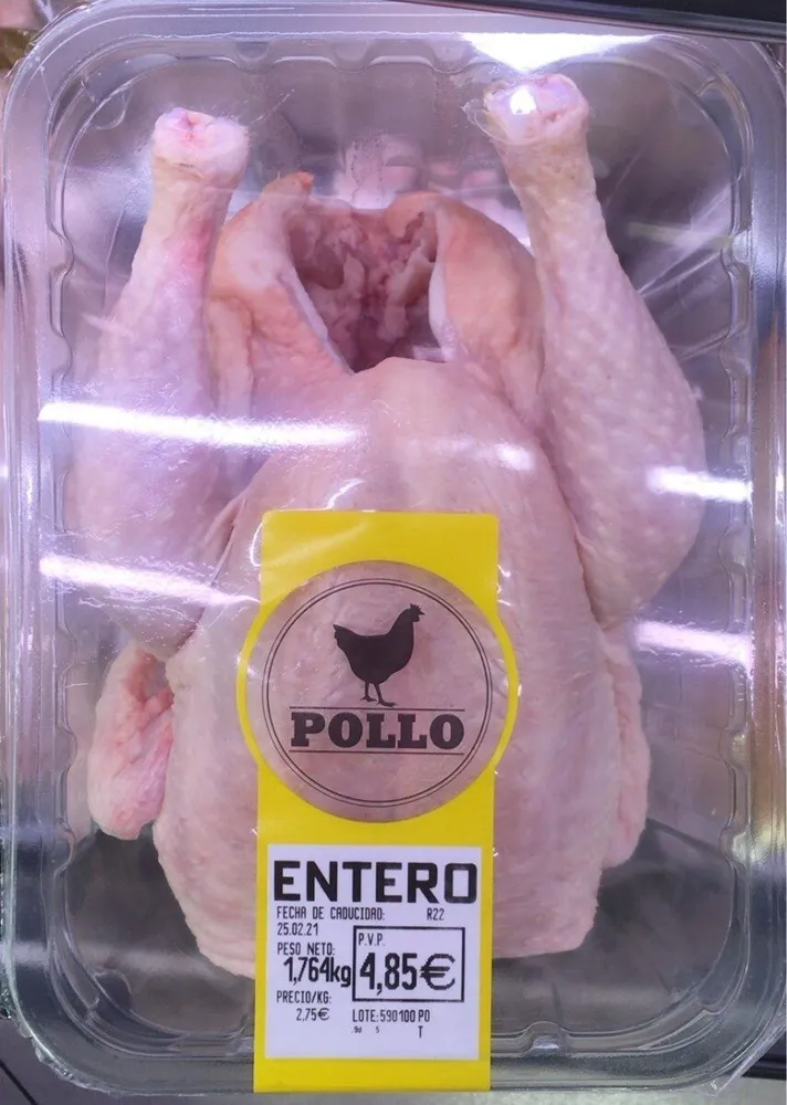 Pollo entero