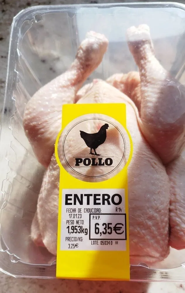 Pollo entero