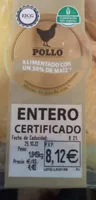 Pollo alimentado con maíz 50