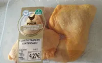Cuarto trasero de pollo