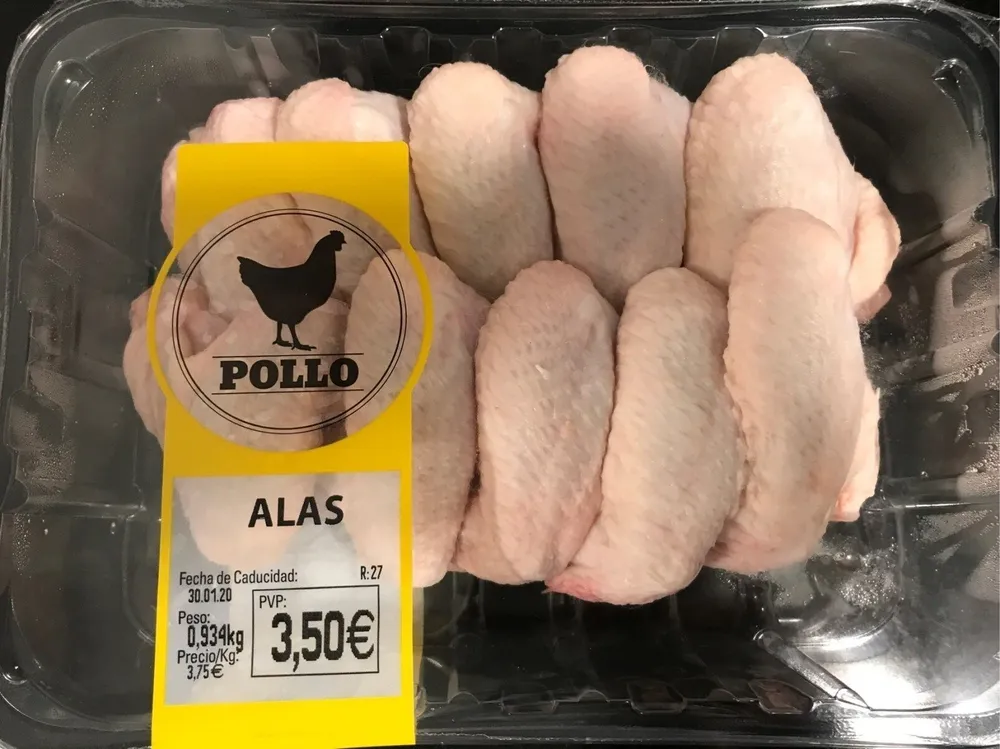 Alas de pollo