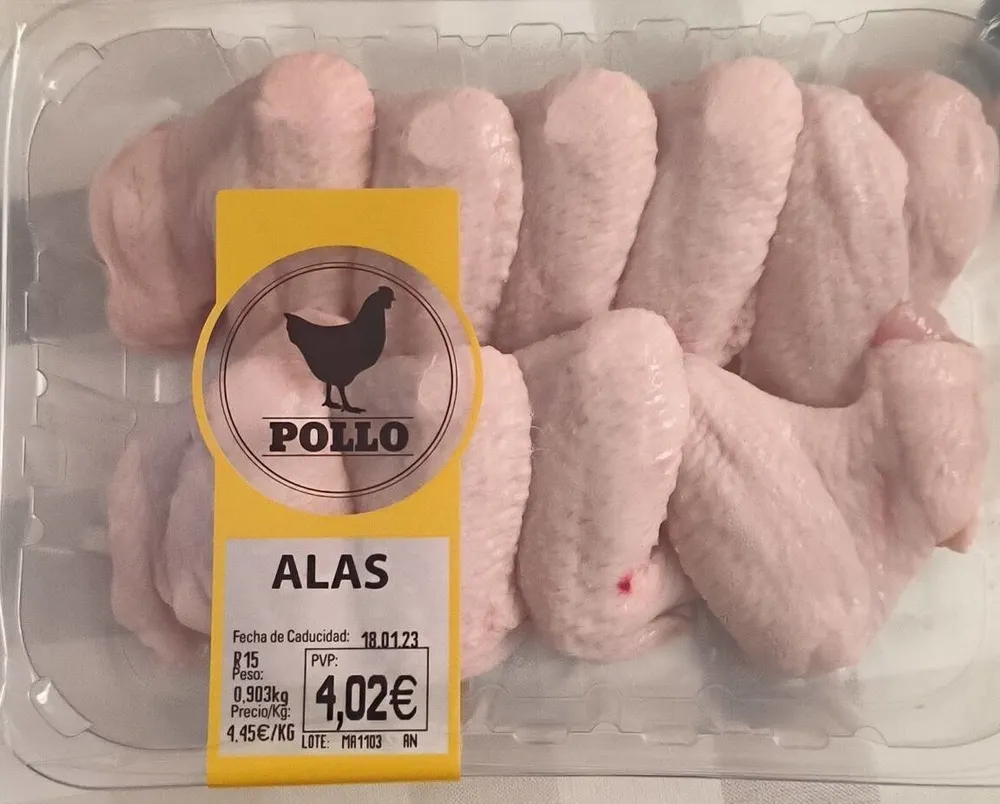 Alas de pollo