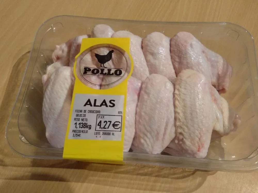 Alas de pollo