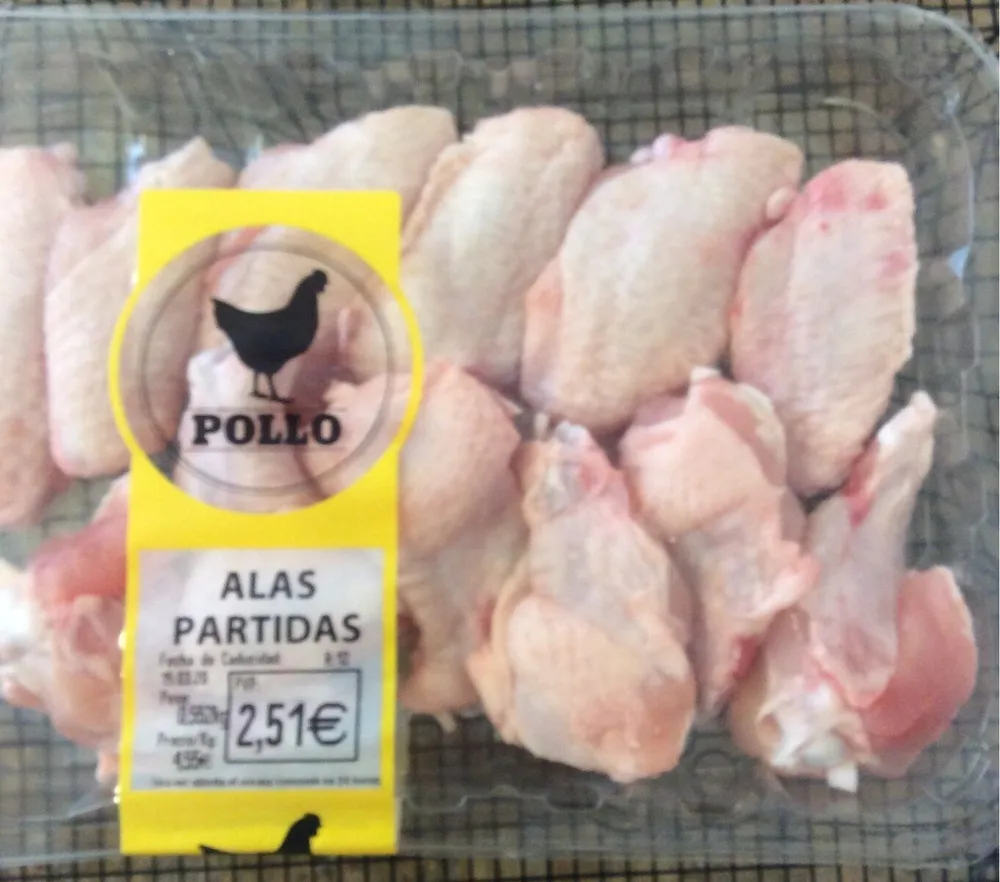 Alitas de pollo