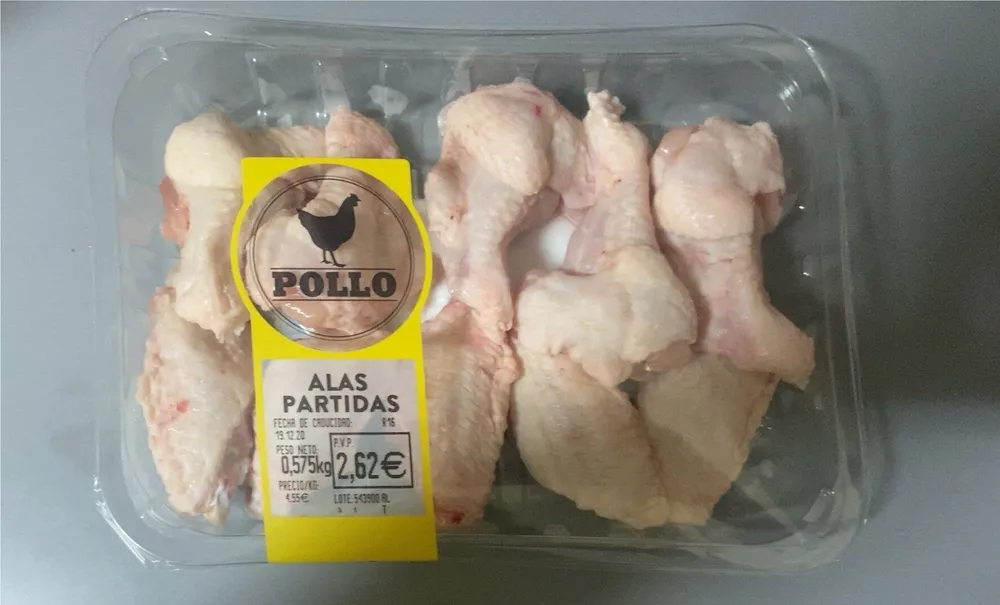 Alitas de pollo