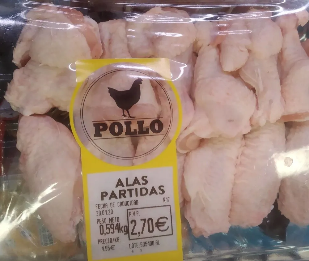 Alas partidas de pollo