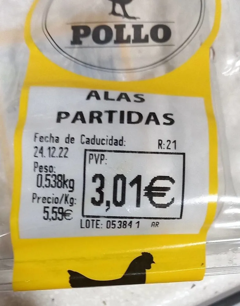 Alas partidas