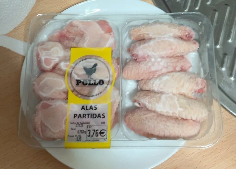 Alitas pollo