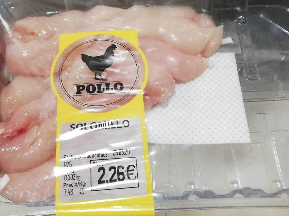 Solomillo de pollo