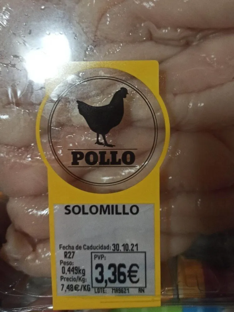 Pollo solomillo