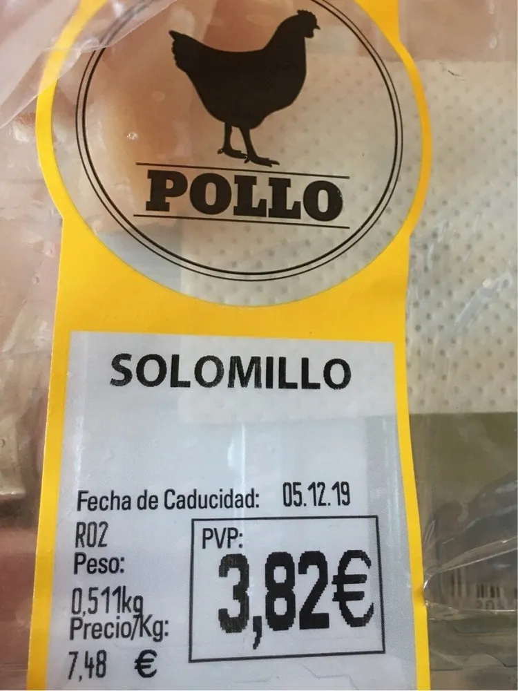Solomillo pollo