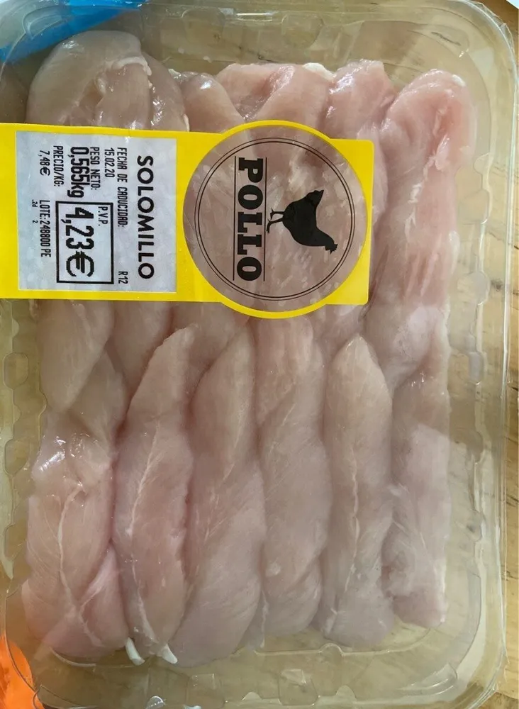 Solomillo de pollo