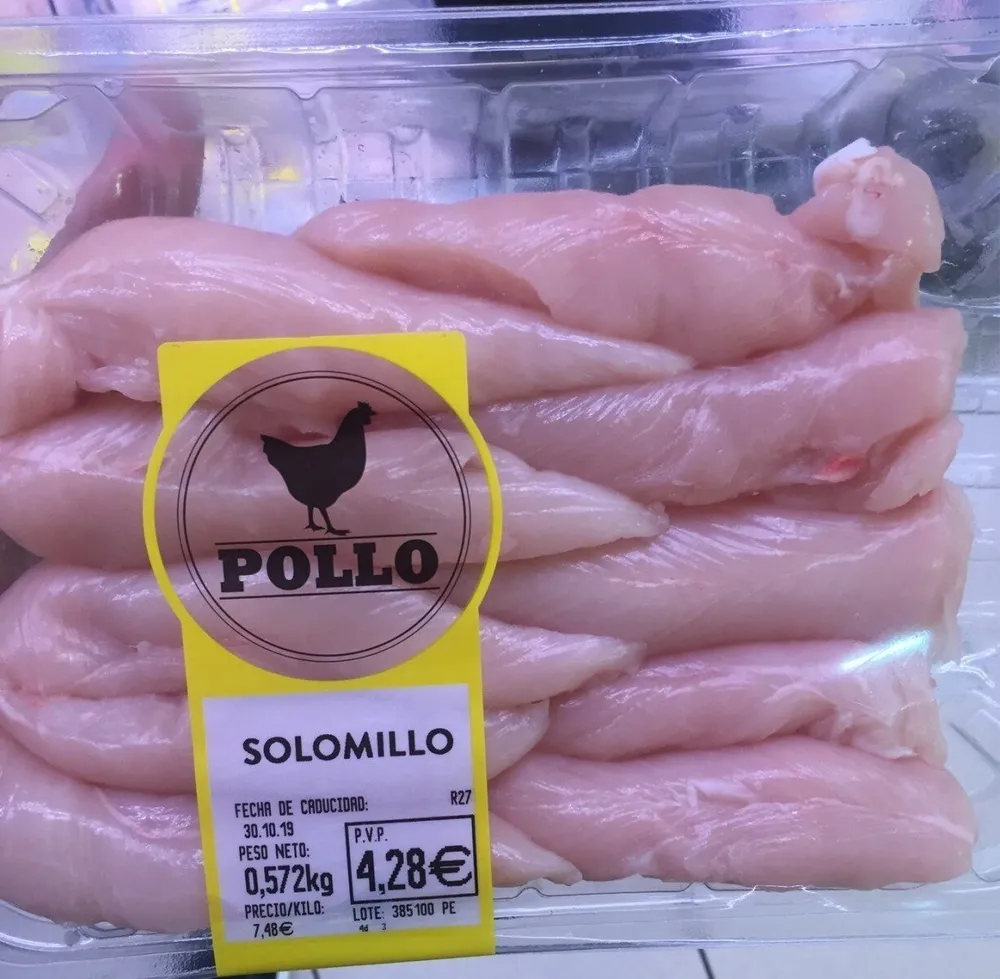 Solomillo pollo