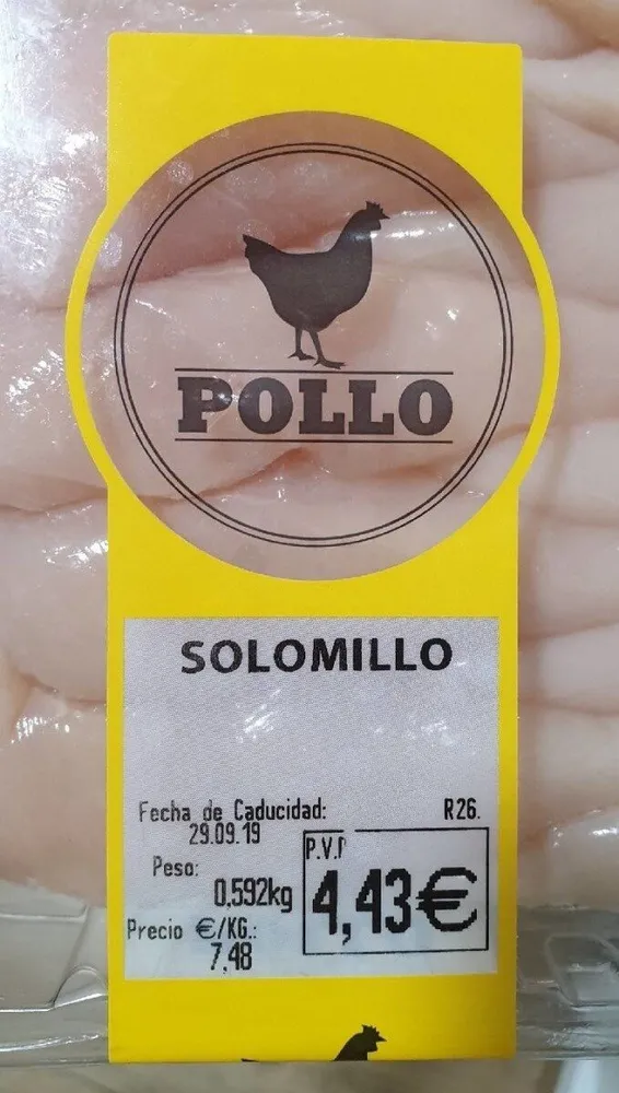 Solomillo de pollo