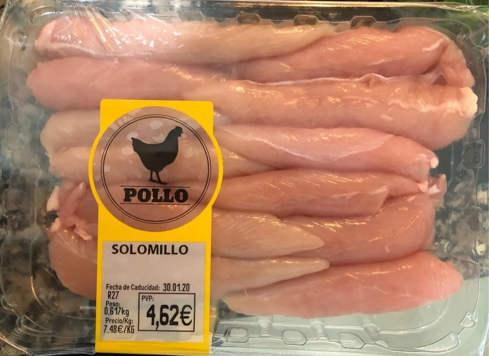 Solomillo  de pollo